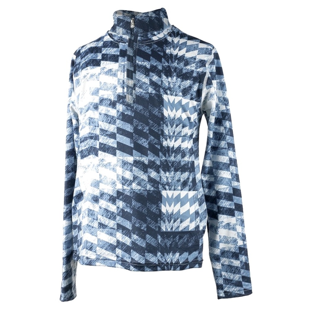 NWT Obermeyer Wildcat Sport Zip Base Layer Top, Youth L (12-14)/Women’s Small